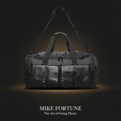 Mike Fortune Duffle Bag – Black | Large Travel & Gym Duffle