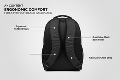 Mike Metrolite Backpack - Black