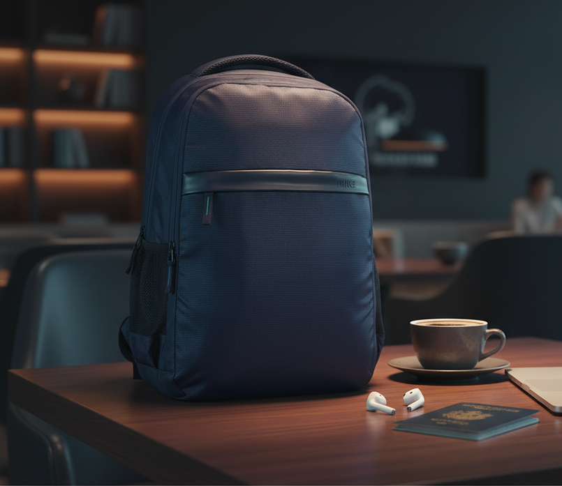 Mike Metrolite Backpack - Navy Blue