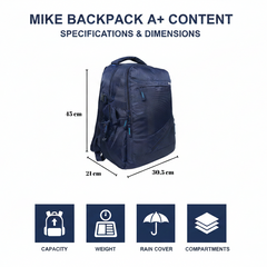 Mike Vectra Backpack - Blue