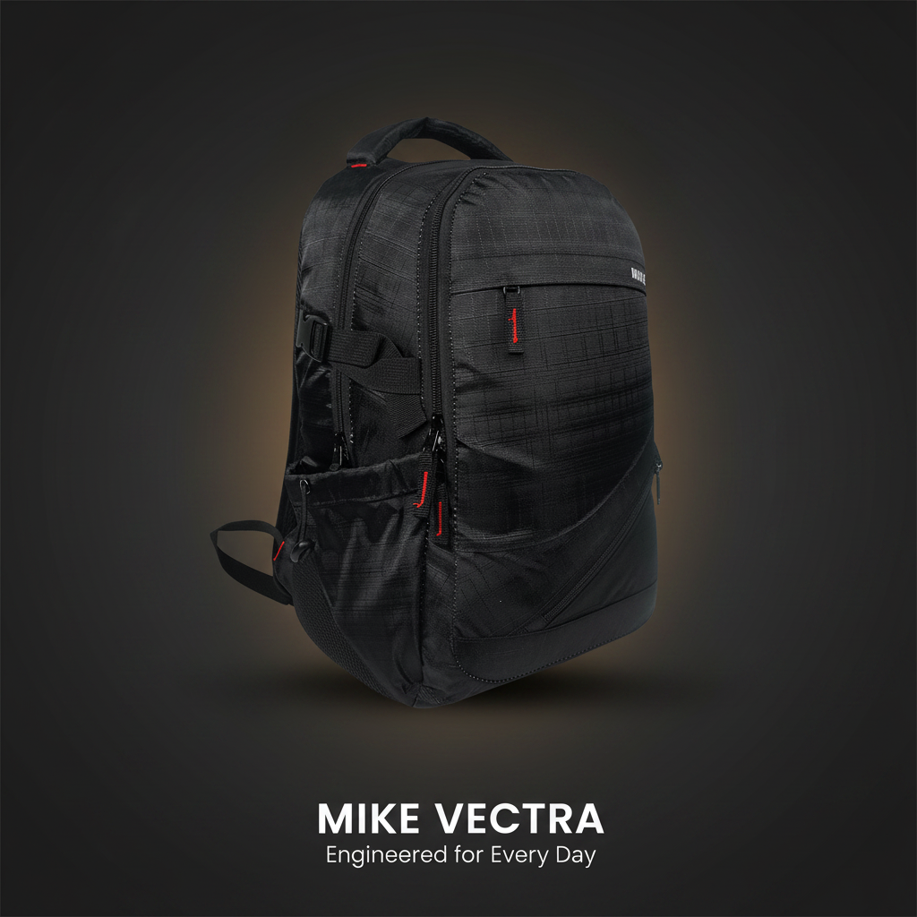 Mike Vectra Backpack - Black