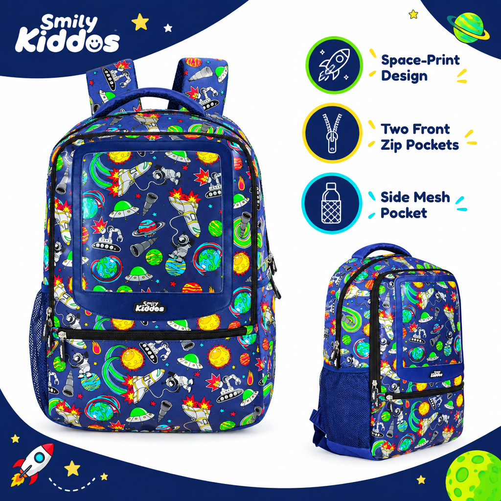Space Explorer Backpack – Blue