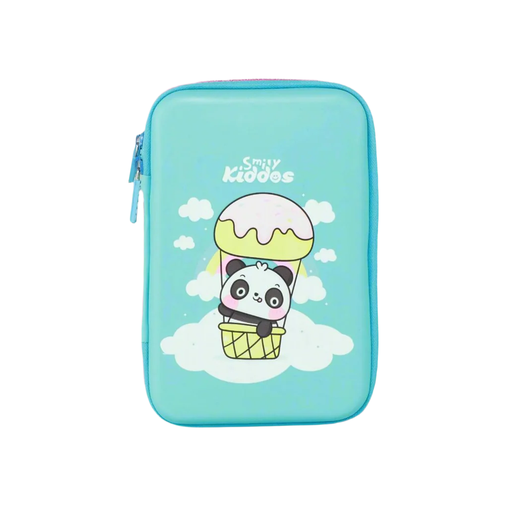 Smily kiddos Single Compartment Panda - Light Blue