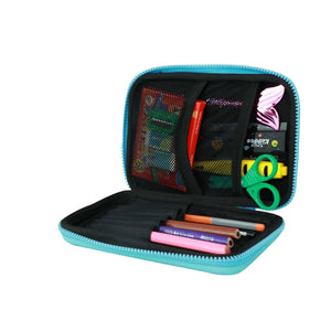 Smily Kiddos Single Compartment Eva Pencil Happy Panda - Light Blue main image 1
