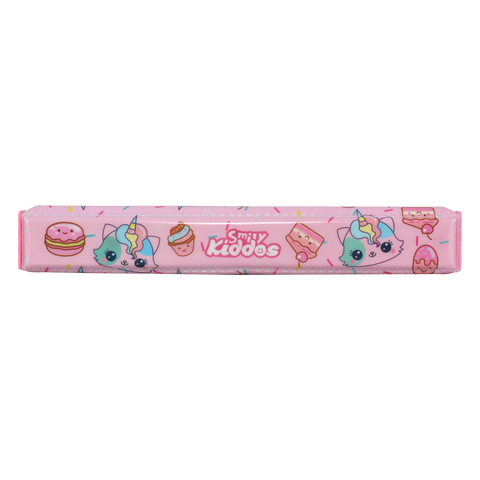 Image of Smily Kiddos Multi Functional Pop Out Pencil Box for Kids Stationery for Children - Unicorn Kitty Theme -Pink