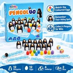 Pengoloo Wooden Memory Game