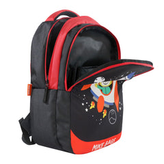Space Tiger Preschool Backpack - Red