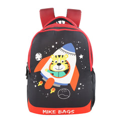 Space Tiger Preschool Backpack - Red
