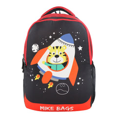Space Tiger Preschool Backpack - Red