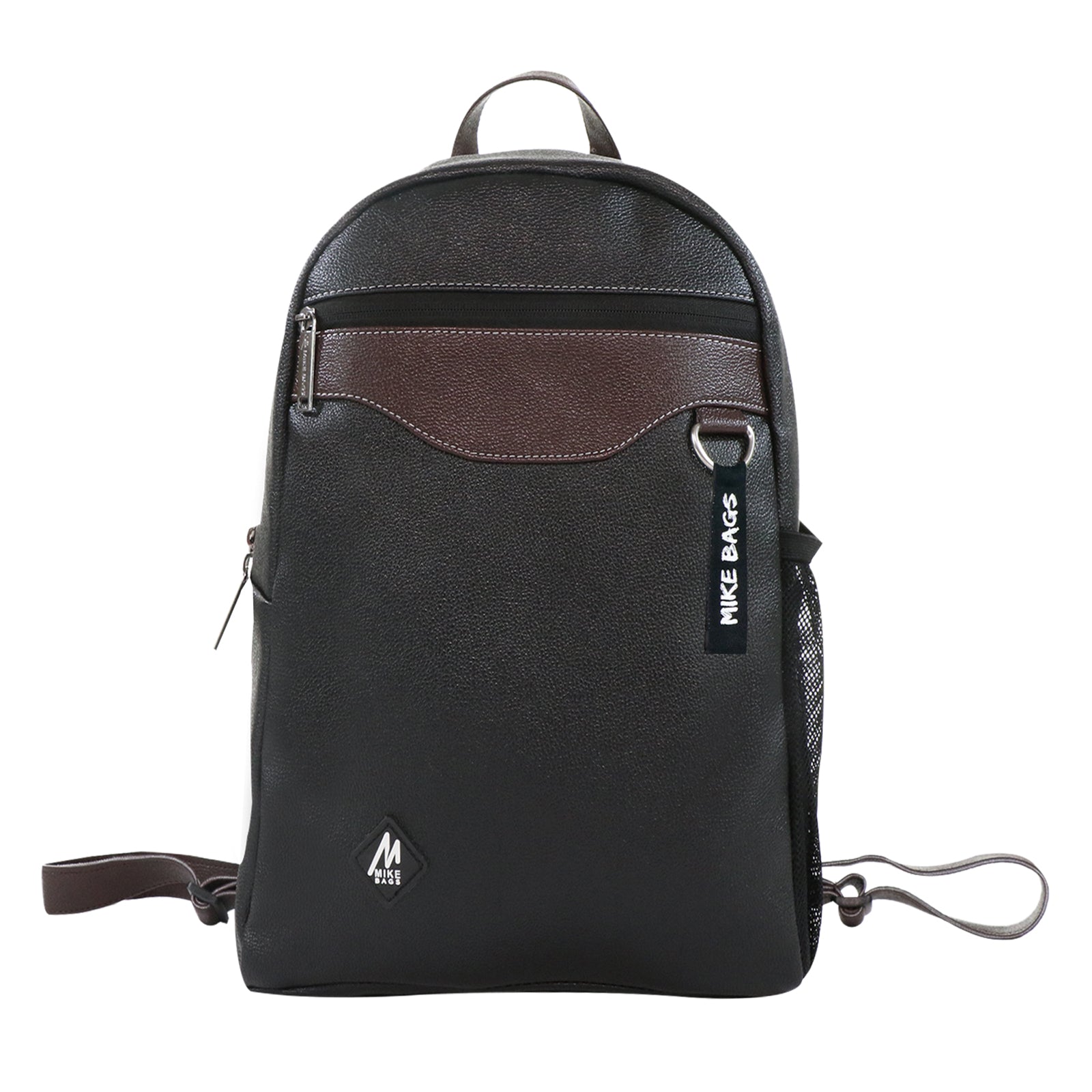 Caster Backpack - Black & Brown