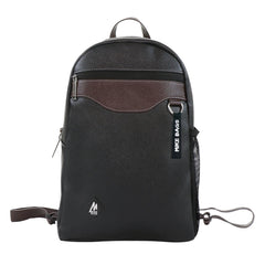 Caster Backpack - Black & Brown