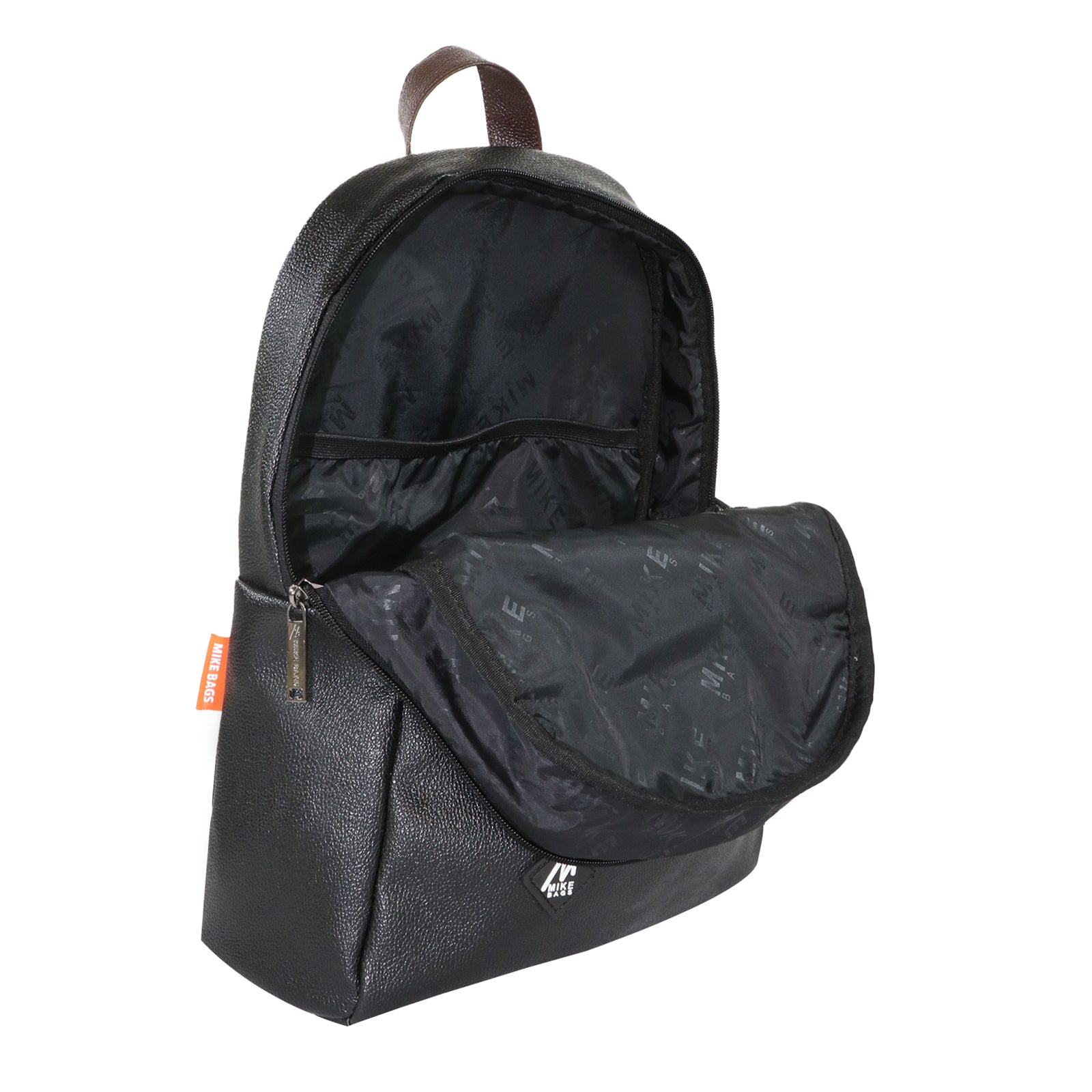 Caster Backpack - Black & Brown