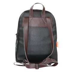 Caster Backpack - Black & Brown