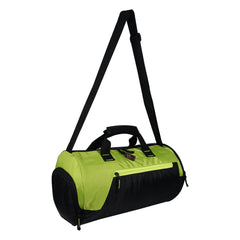 Mike Bags Fit Gear Gym Bag with Shoe Compartment – GREEN | 20L Water-Resistant Sports & Travel Duffle
