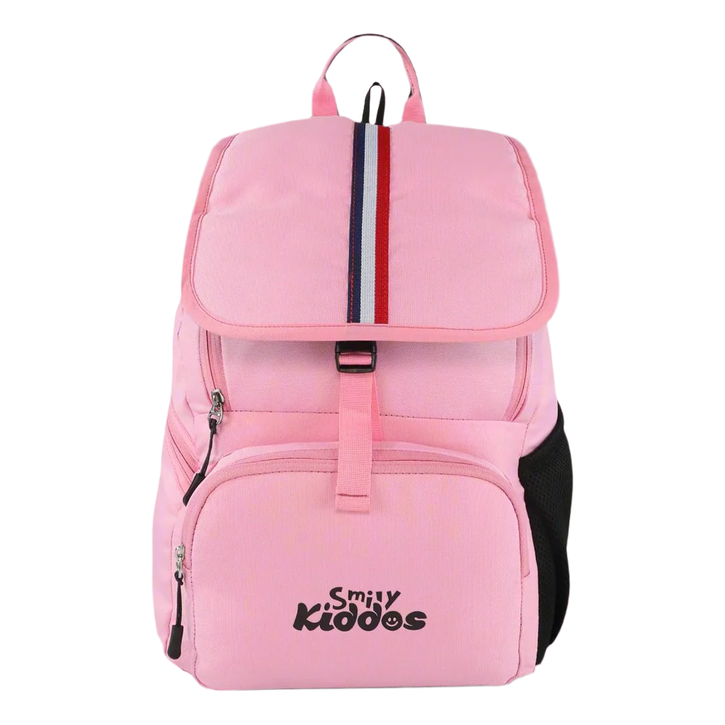 Smily Kiddos Eve Backpack-Light Pink