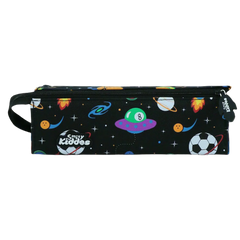 Smily Kiddos Tray Pencil Case Space Theme Black