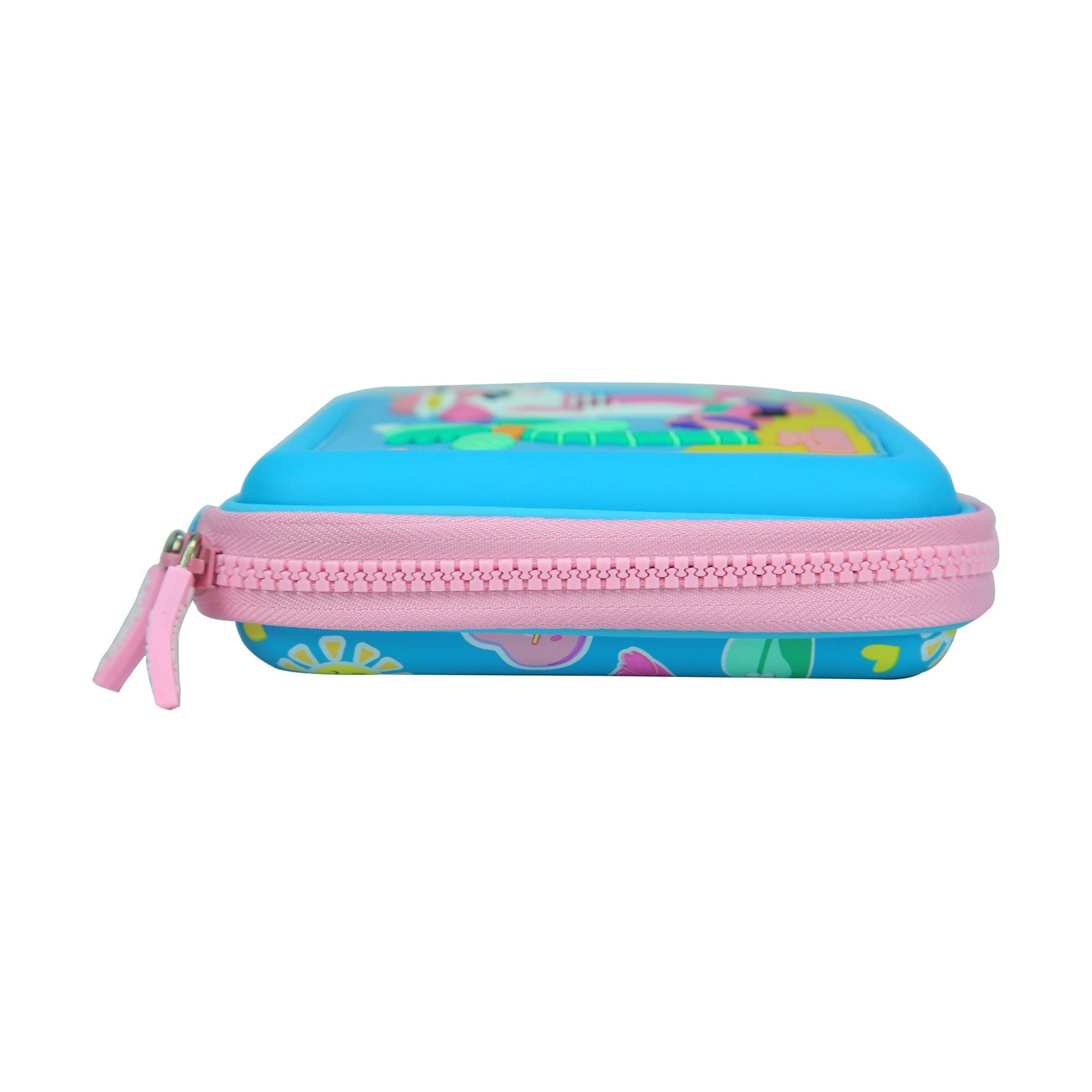 Scented Hardtop Single Compartment Pencil Case - Light Blue