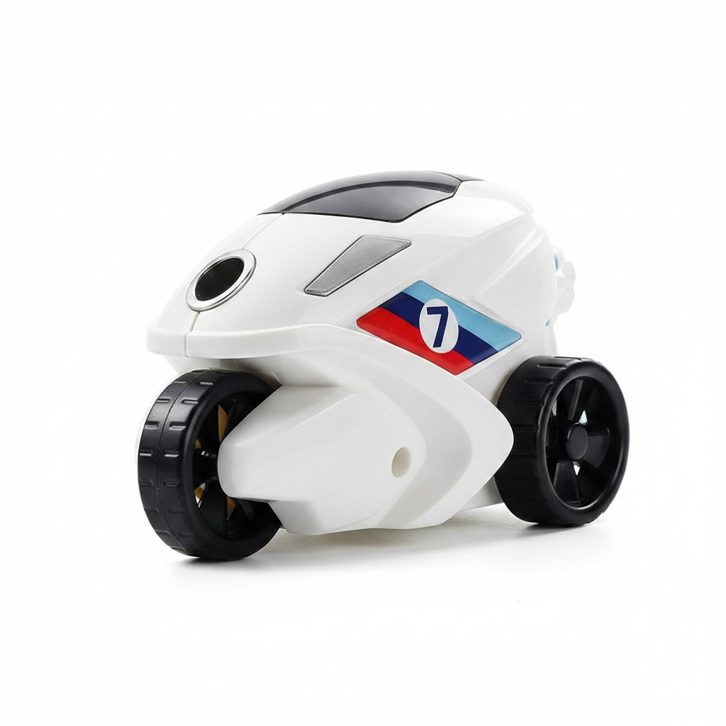Smily Kiddos Space Car Pencil Sharpener - Light Blue
