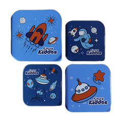 Smily Kiddos 4 in 1 container - Space Theme