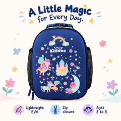 EVA Preschool Backpack - Unicorn Theme - Violet