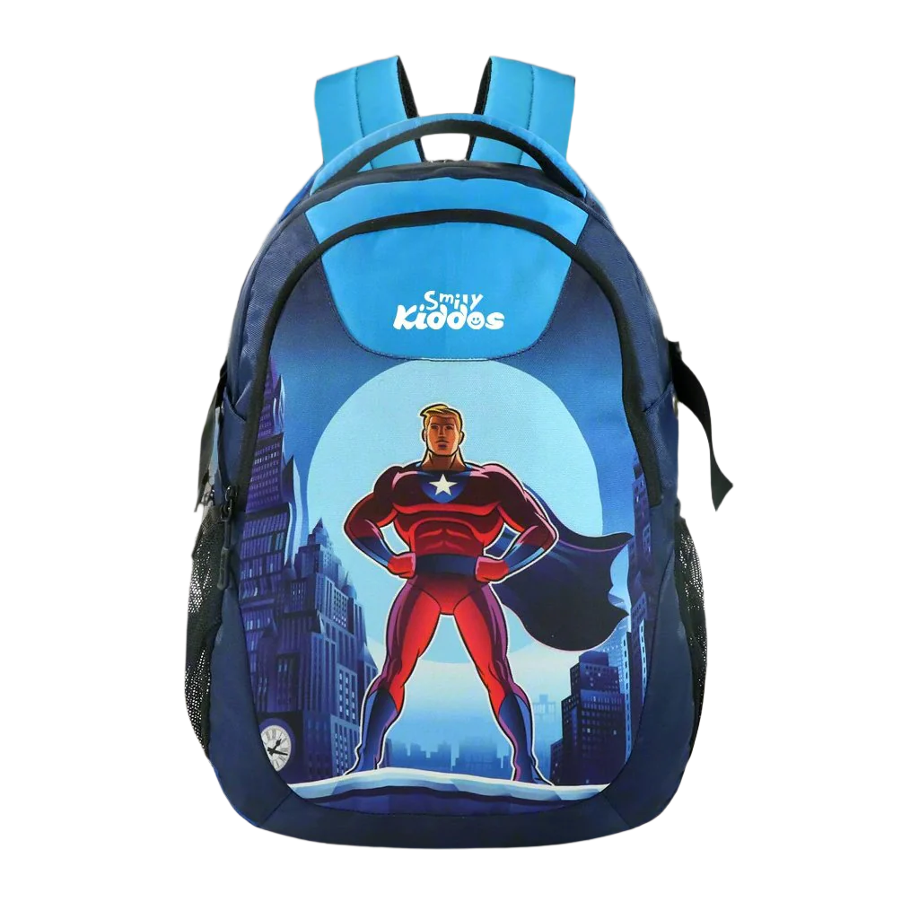 Junior victor School Backpack - Blue