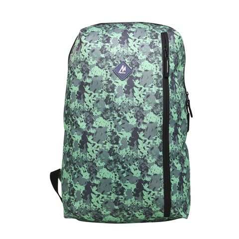 Image of Mike City Backpack V2 Abstract Print - Green
