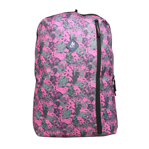 Image of Mike City Backpack V2 Abstract Print - Pink