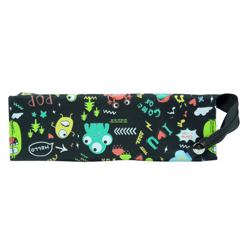 Image of Smily Tray Pencil Case Black