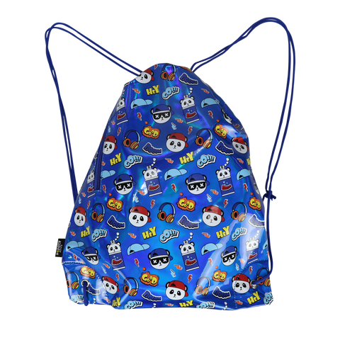 Image of Smily Drawstring Bag-Hiphop Panda