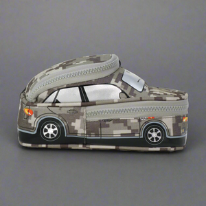 Car Pencil Pouch - Grey