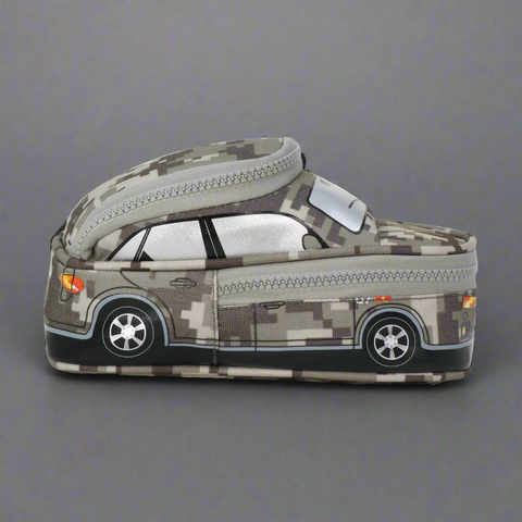 Image of Car Pencil Pouch - Grey