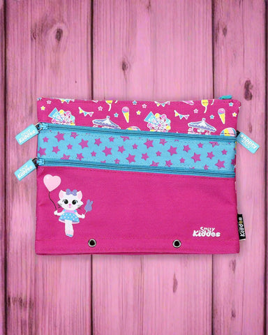 Image of Fancy A5 Pencil Case pink