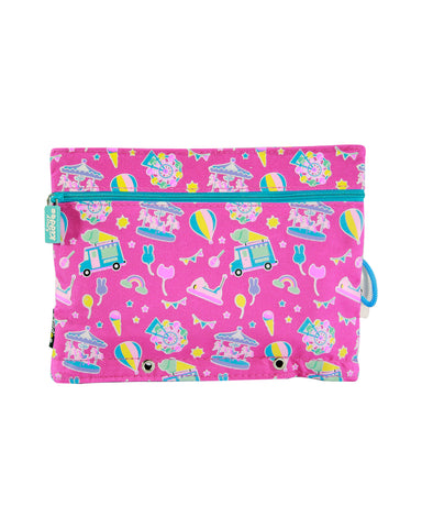 Image of Smily Kiddos Fancy A5 Pencil Case pink