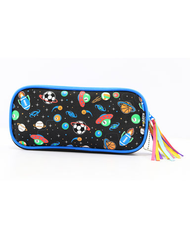 Image of Fancy Transparent Pencil Case Black