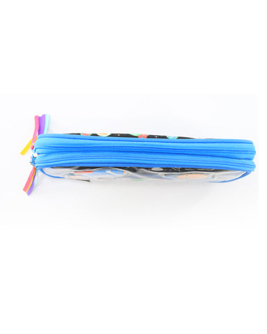 Image of Fancy Transparent Pencil Case Black