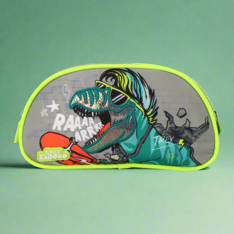 Image of Party Dino Single Compartment Pencil Pouch