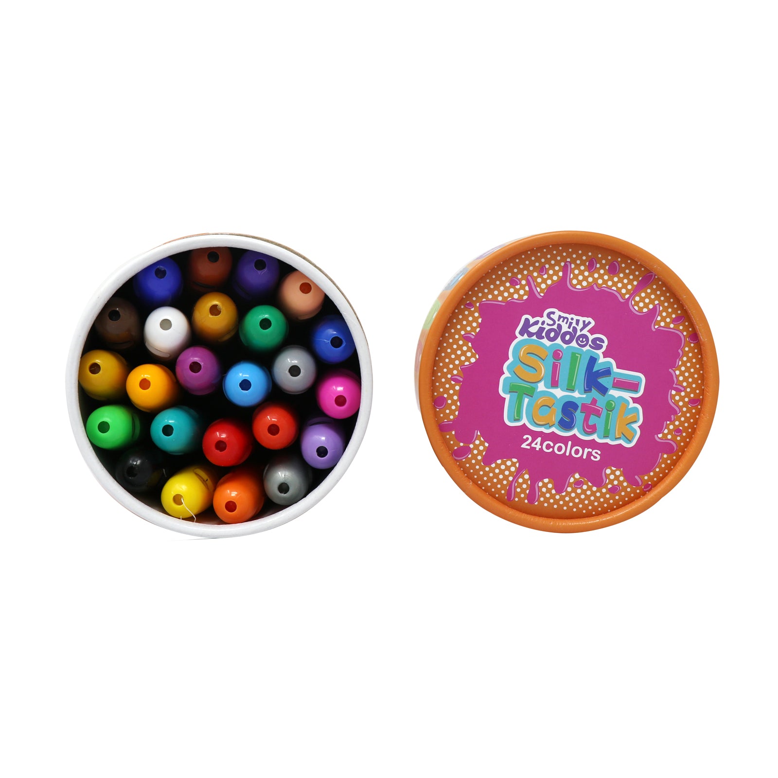 Smily Kiddos 24 Colours Silky Crayon