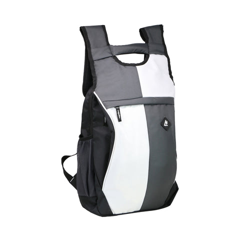 Image of Mike Multi purpose Laptop Backpack - White & Grey