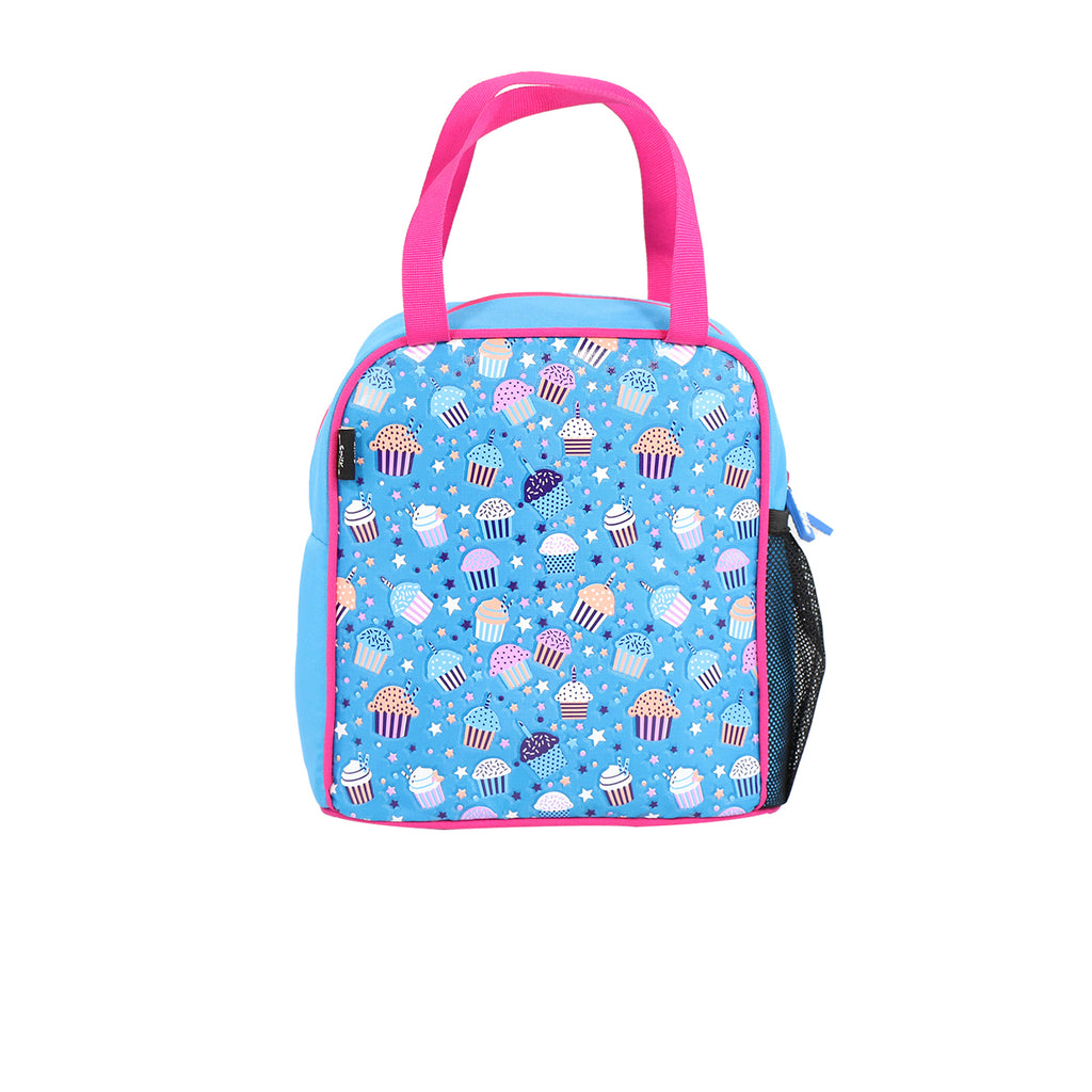 Smily CupCake theme combo-backpack, sling bag, messenger bag, lunch bag and pouch