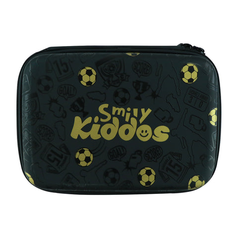 Image of Smily kiddos Bling pencil case Football Black