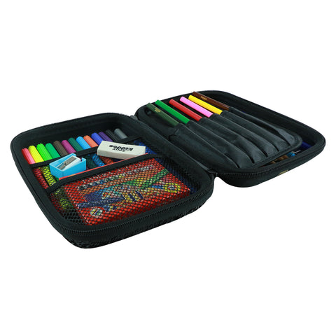Image of Smily kiddos Bling pencil case Unicorn Black