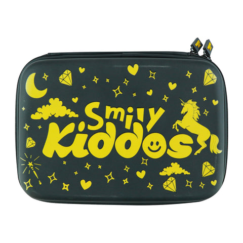 Image of Smily kiddos Bling pencil case Unicorn Black