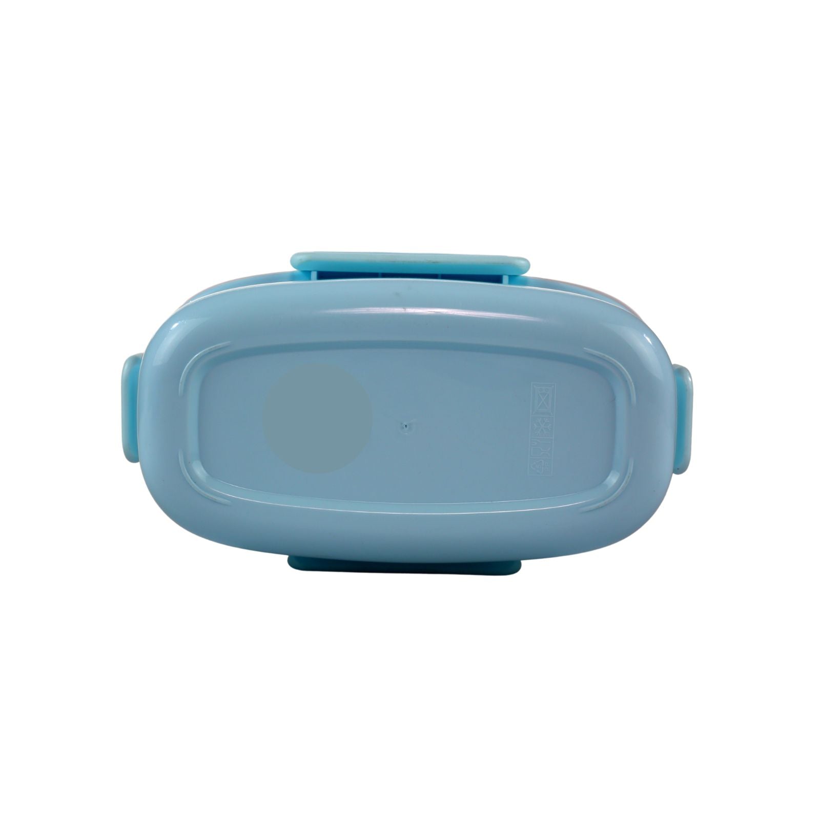 Smily kiddos Stainless Steel Lunch Box Small Rainbow Panda Theme - Light Blue 3+ years