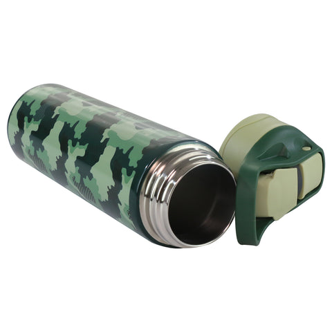 Image of Smily Kiddos Insulated Water Bottle 600ml : Butterfly/Camo Theme (Pack of 2)