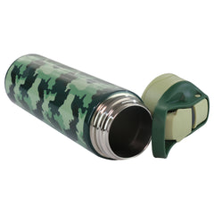 Smily Kiddos Insulated Water Bottle 600ml : Butterfly/Camo Theme (Pack of 2)