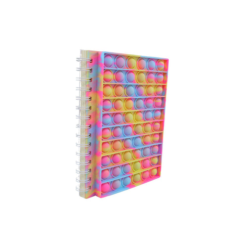 Image of Smily Kiddos Pop IT spiral Note book - Yellow