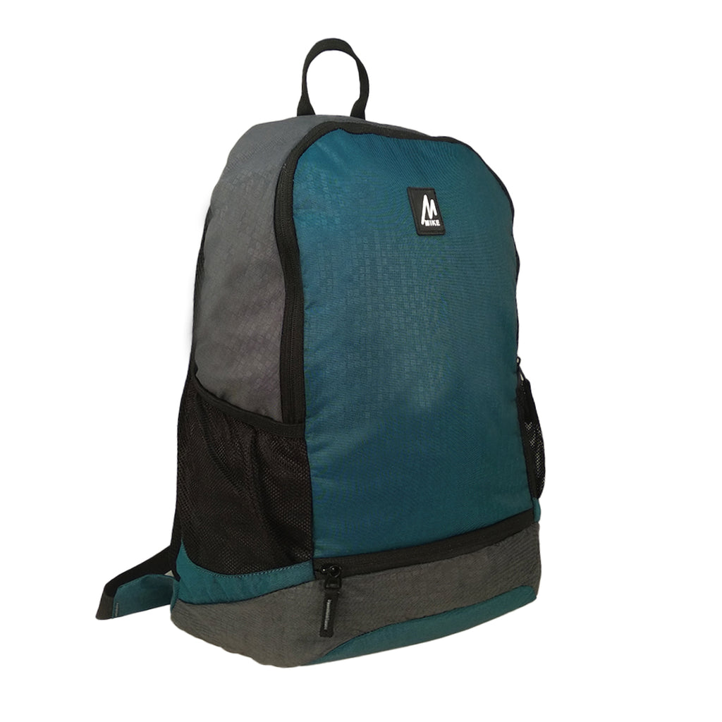 Mike Pixel Casual Backpack - Teal Blue