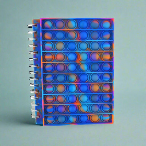 Image of Smily Kiddos Pop IT spiral Note book - Blue