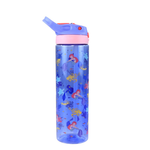 Image of Smily kiddos Sipper Bottle 750 ml - Mermaid Theme Blue