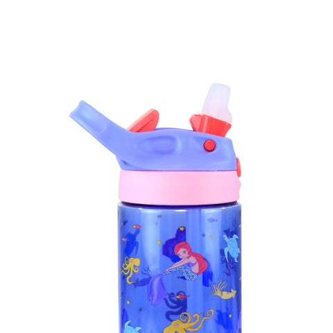 Image of Smily kiddos Sipper Bottle 750 ml - Mermaid Theme Blue